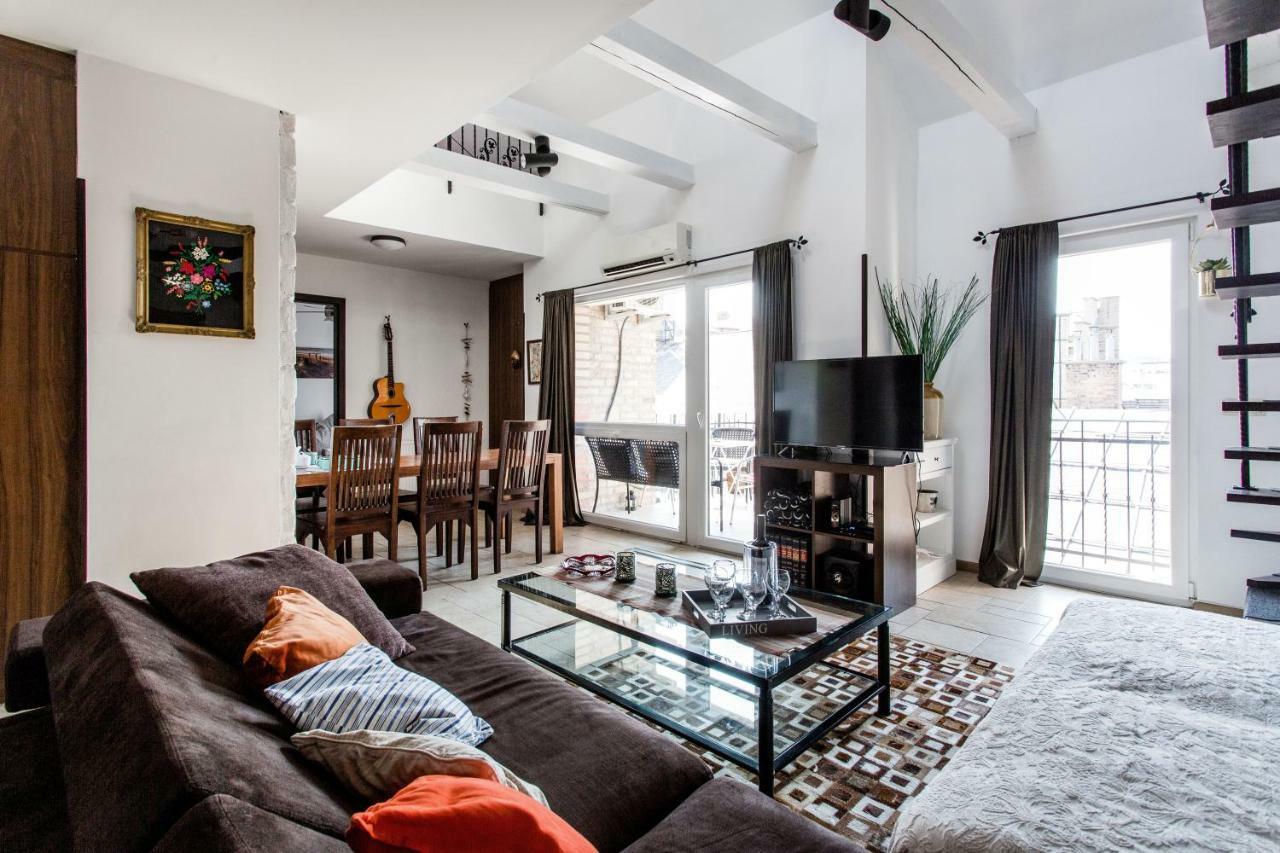 Terrace Apartment Sky Lounge บูดาเปสต์ ภายนอก รูปภาพ